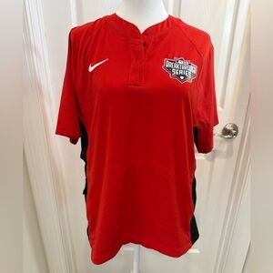 Nike Women’s Breakthrough Series Red and Black Shirt NWT Medium